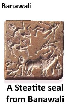 A Steatite Seal From Banawali Of Indus Valley Civilization