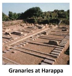 Granaries In Harappa - Indus Valley Civilization