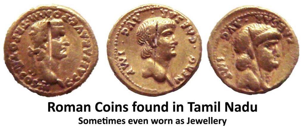 Roman Coins Found In Tamil Nadu Of Sangam Age
