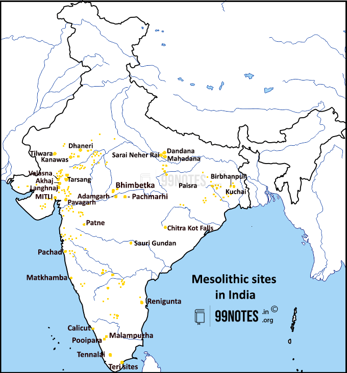 Mesolithic Sites In India