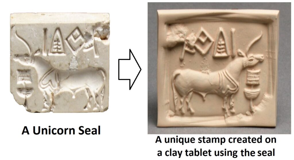 A Unicorn Seal- Indus Valley Civilization