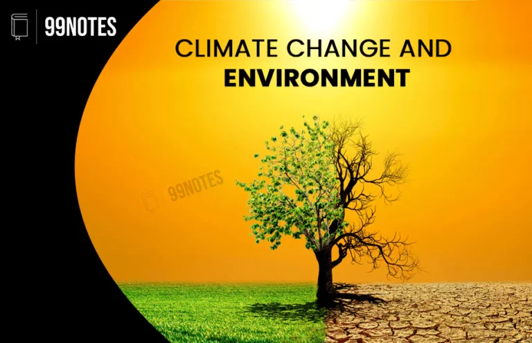 Climate-Chage-And-Environment-Banner-99Notes-Upsc