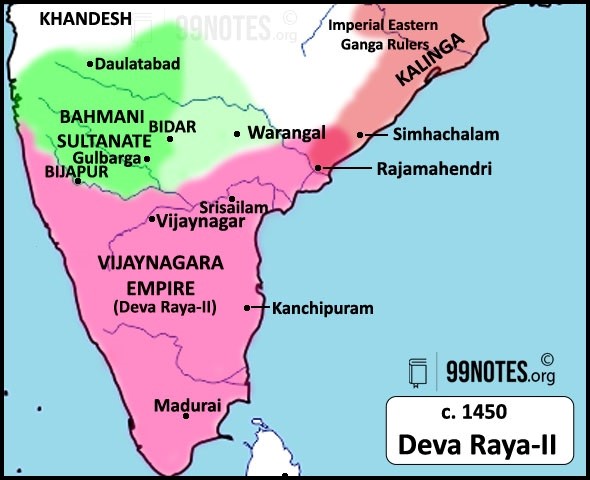 Deva Raya -2Nd - Vijayanagar Empire Upsc Notes