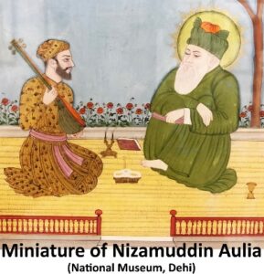 Miniature Of Nizamuddin Aulia