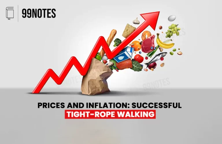 Prices And Inflation: Successful Tight-Rope Walking