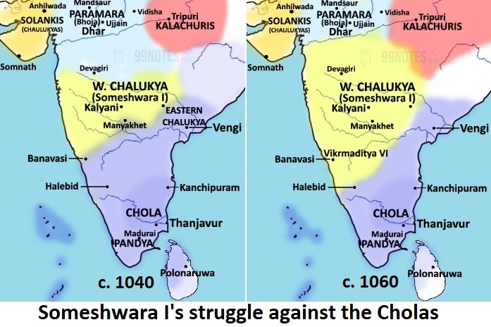 Someshwara I'S Struggle Against The Cholas