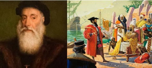 Vasco Da Gama In The Court Of Zamorin- Advent Of Portuguese
