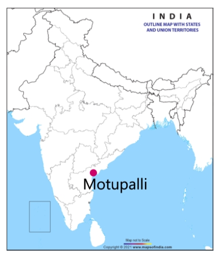 Motupalli Map - Upsc Notes
