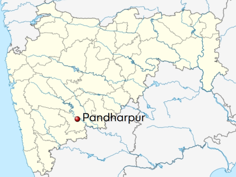 Pandharpur In Maharashtra Location Related To Varkari Movement