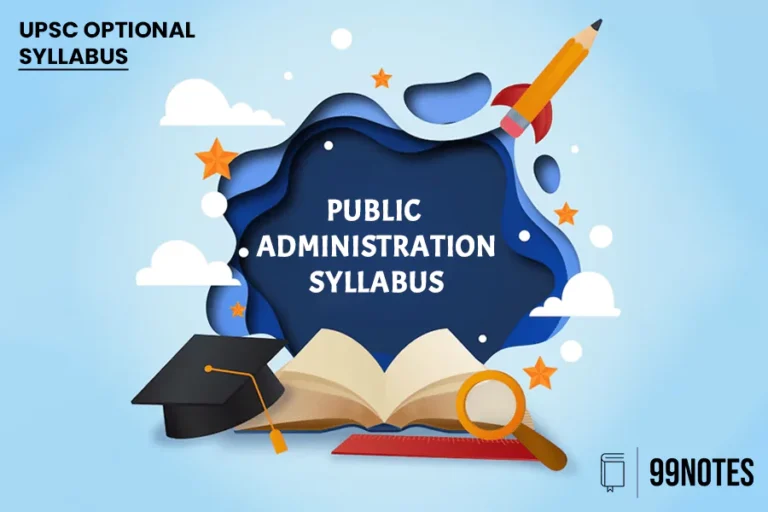 Public Administration Syllabus For Upsc Cse Mains 2024