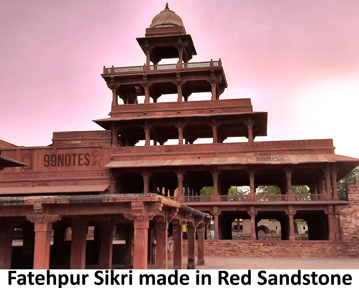 Fatehpur Sikri Made In Red Sandstone