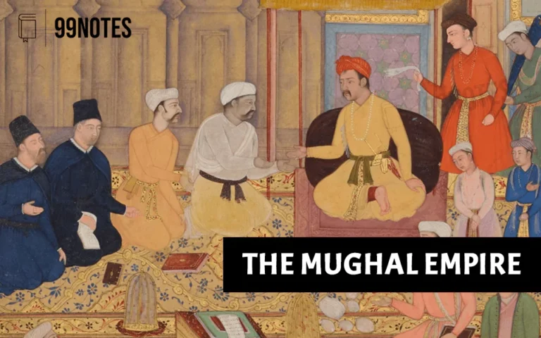 The-Mugal-Empire-Banner-99Notes-Upsc