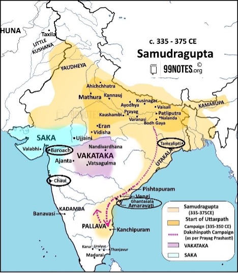 Daily Prelims Quiz :Age Of Guptas, Post Gupta Age – Age Of Harsha ...