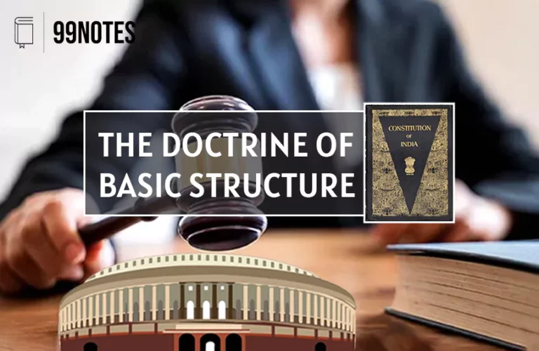 The Doctrine Of Basic Structure