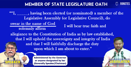 Member Of State Legislature Oath