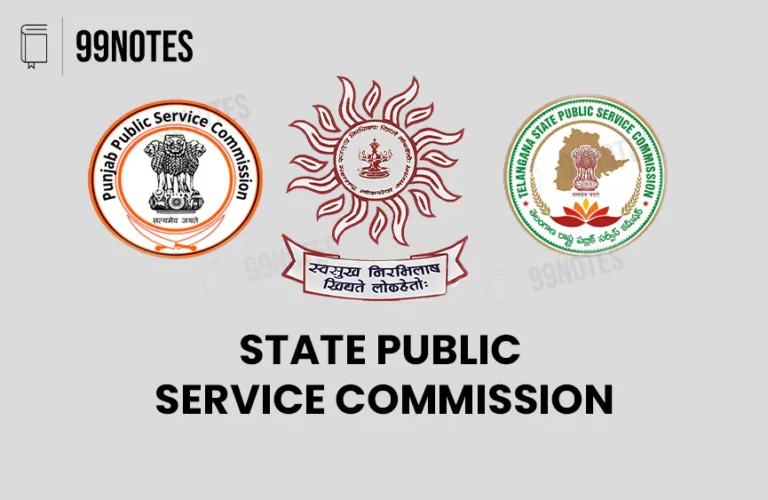 State Public Service Commission (State Pcs) Upsc Notes
