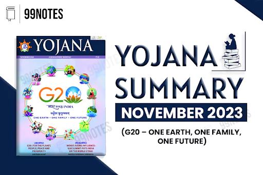 Everything You Need To Know About Yojana Magazine Summary November 2023