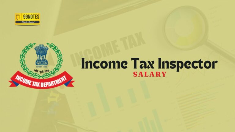 Income Tax Inspector Salary