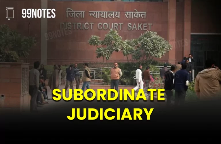 Subordinate Judiciary