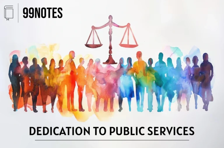 Dedication To Public Services